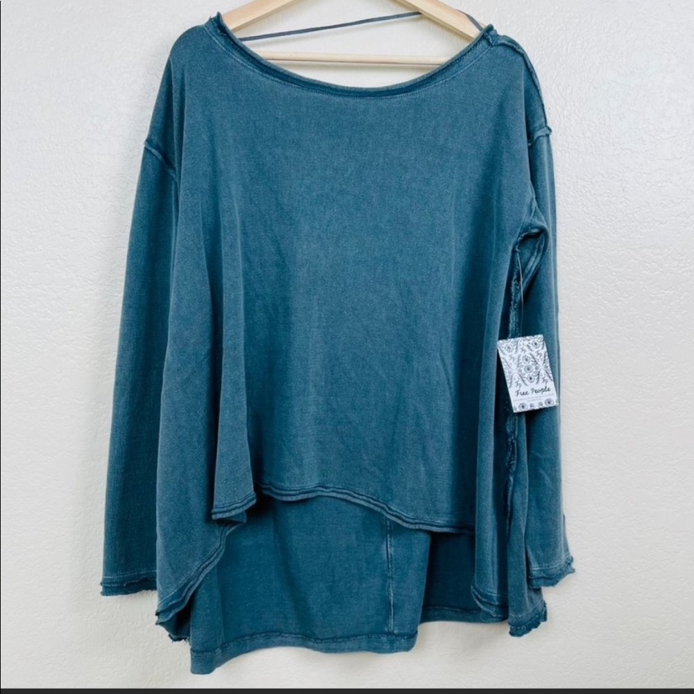Free People Oversized Tee